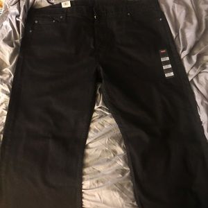 Levi 569 Black Denim Jeans, 44x32, New With Tags
